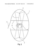 TANNING LAMP ARRANGEMENT diagram and image