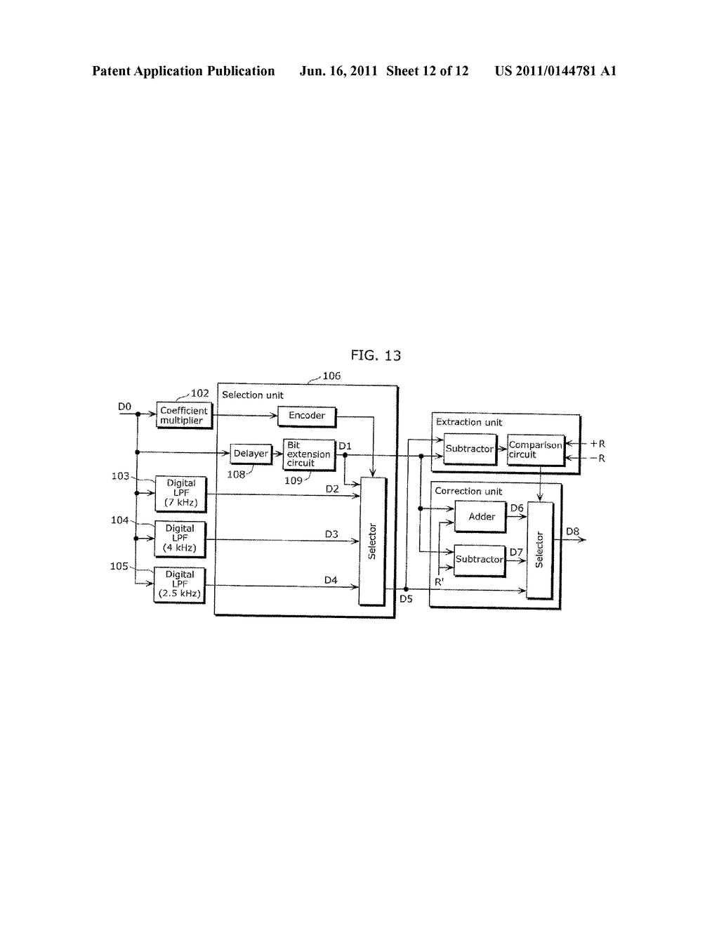 AUDIO SIGNAL PROCESSING APPARATUS AND AUDIO SIGNAL PROCESSING METHOD - diagram, schematic, and image 13