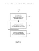 EMBEDDER FOR EMBEDDING A WATERMARK INTO AN INFORMATION REPRESENTATION,     DETECTOR FOR DETECTING A WATERMARK IN AN INFORMATION REPRESENTATION,     METHOD AND COMPUTER PROGRAM diagram and image