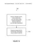 EMBEDDER FOR EMBEDDING A WATERMARK INTO AN INFORMATION REPRESENTATION,     DETECTOR FOR DETECTING A WATERMARK IN AN INFORMATION REPRESENTATION,     METHOD AND COMPUTER PROGRAM diagram and image