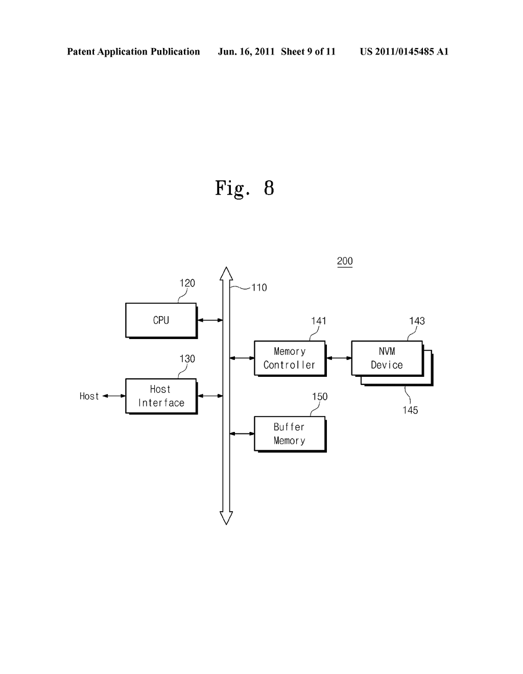 METHOD FOR MANAGING ADDRESS MAPPING TABLE AND A MEMORY DEVICE USING THE     METHOD - diagram, schematic, and image 10
