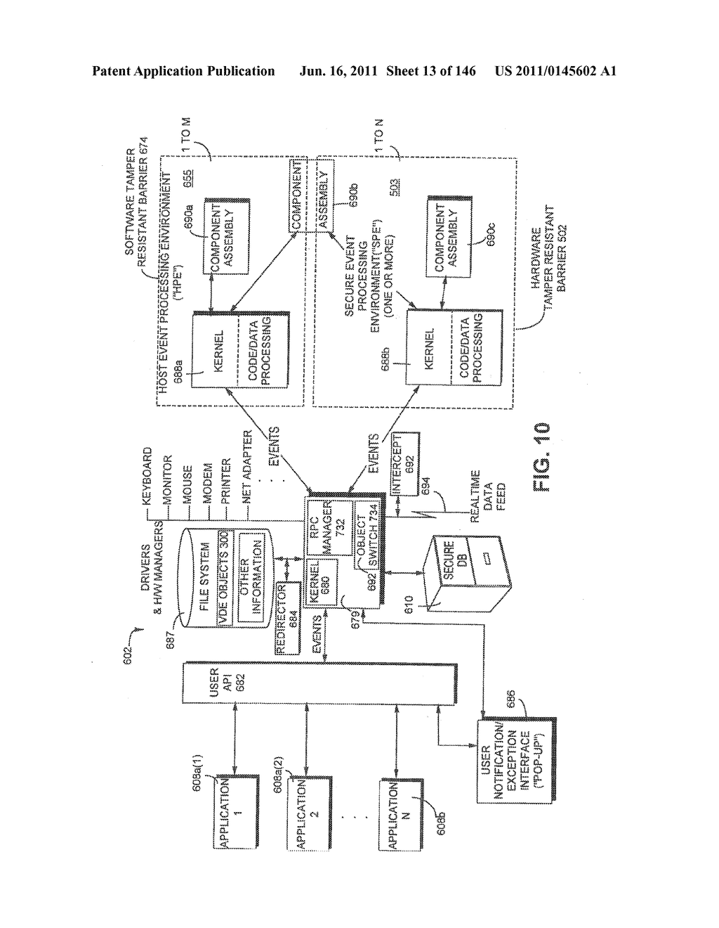 SYSTEMS AND METHODS FOR SECURE TRANSACTION MANAGEMENT AND ELECTRONIC     RIGHTS PROTECTION - diagram, schematic, and image 14