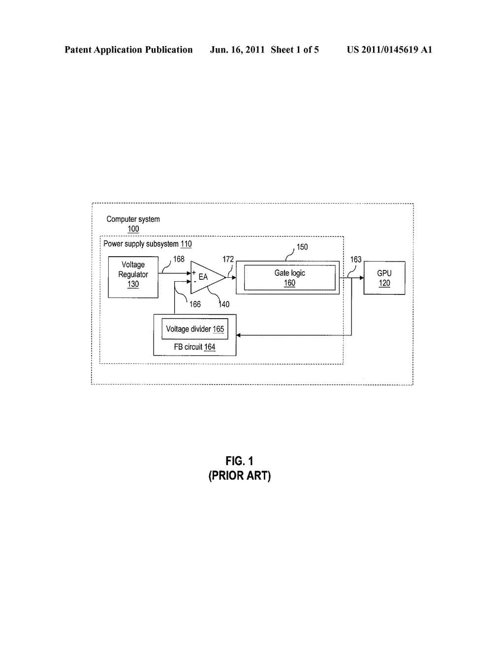 METHOD AND SYSTEM FOR SUPPLYING OUTPUT VOLTAGE TO GRAPHICS PROCESSING UNIT - diagram, schematic, and image 02