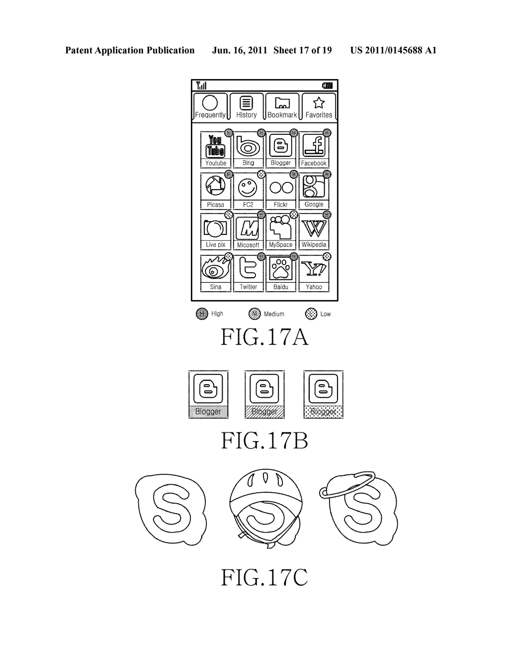 APPARATUS AND METHOD FOR PROVIDING BOOKMARK SERVICE IN COMMUNICATION     TERMINAL - diagram, schematic, and image 18