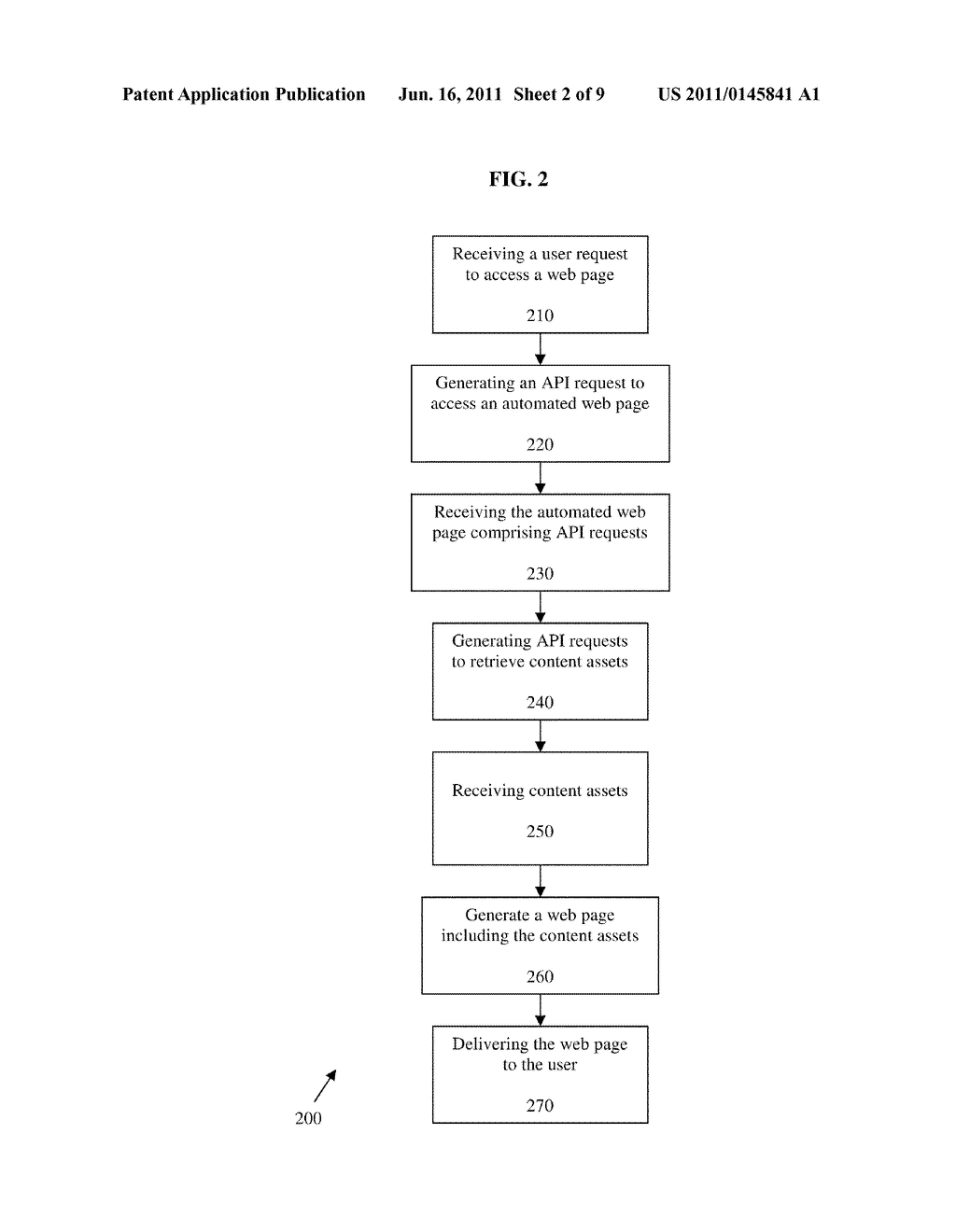 SYSTEM AND METHOD FOR GENERATING PAGES OF CONTENT - diagram, schematic, and image 03