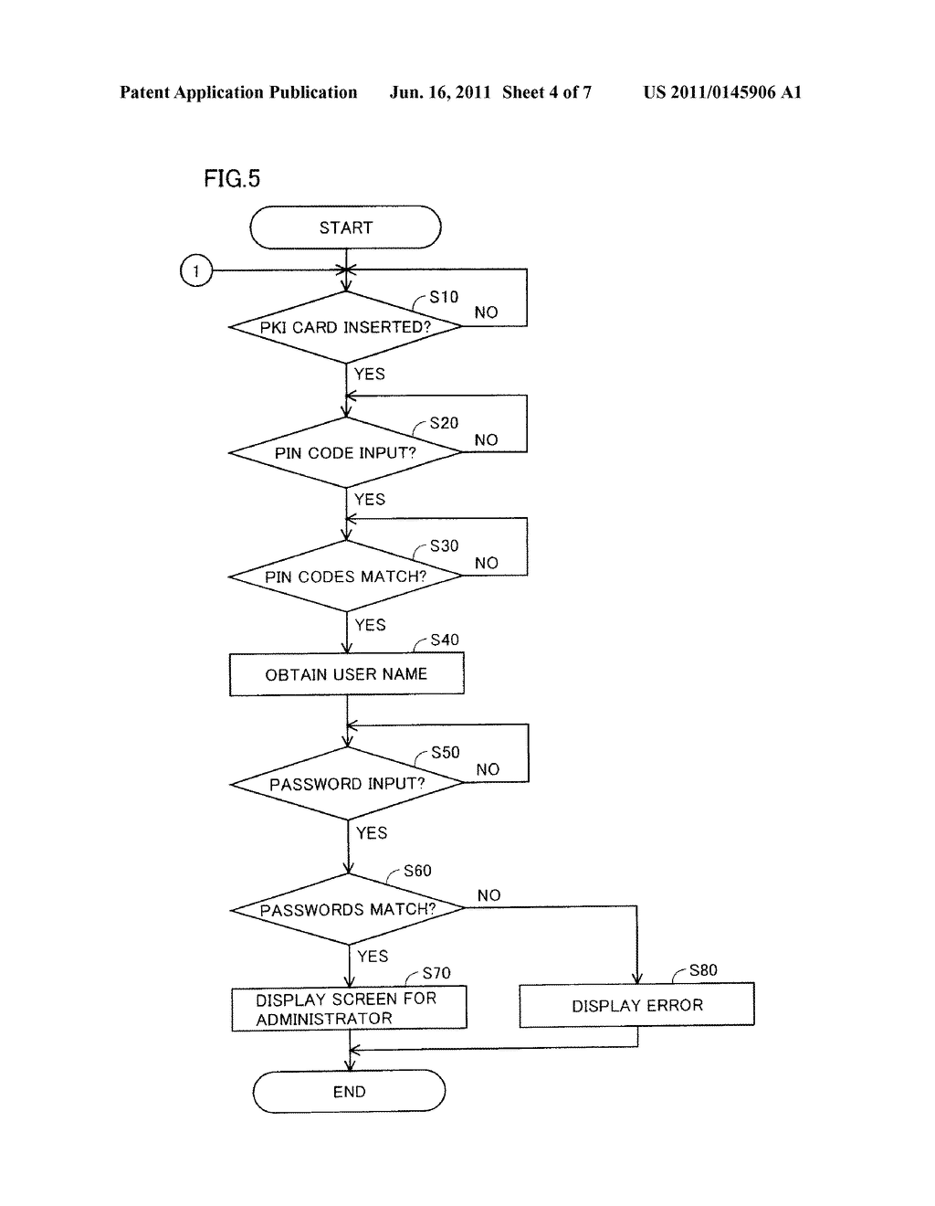 INFORMATION PROCESSING APPARATUS CAPABLE OF OPERATING IN ADMINISTRATOR     MODE, CONTROL METHOD THEREOF AND RECORDING MEDIUM - diagram, schematic, and image 05