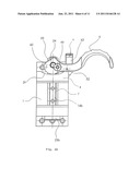 CLAMPING SYSTEM FOR MOUNTING OPTICAL DEVICES ONTO A PICATINNY-RAIL diagram and image