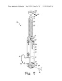 HYDRAULIC HINGE FOR FREESTANDING APPLIANCE diagram and image