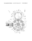 INTERMITTENT ROTATING MACHINE FOR FILLING CAPSULES WITH PHARMACEUTICAL     PRODUCTS diagram and image