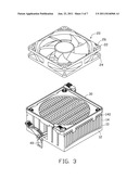 FAN HOLDER AND HEAT DISSIPATION DEVICE USING THE SAME diagram and image