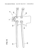 WIRE HARNESS INSTALLATION STRUCTURE diagram and image