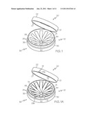 EASY STRIP ACCESS PRIMARY CONTAINER AND METHODS OF MANUFACTURING AND     UTILIZATION THEREOF diagram and image