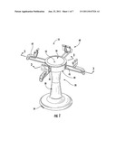 COUNTER DISPLAY FOR SECURELY DISPLAYING MERCHANDISE diagram and image