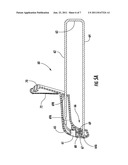 COUNTER DISPLAY FOR SECURELY DISPLAYING MERCHANDISE diagram and image