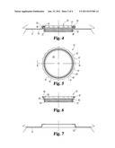 CLOSURE ASSEMBLY FOR A CONTAINER diagram and image