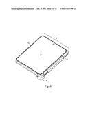 ELECTRONIC DEVICE CASE AND METHOD OF USE diagram and image