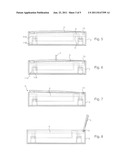 CASE FOR COSMETIC OR BODY HYGIENE PRODUCT HAVING A RETRACTABLE HINGE diagram and image