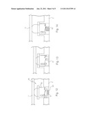 CASE FOR COSMETIC OR BODY HYGIENE PRODUCT HAVING A RETRACTABLE HINGE diagram and image