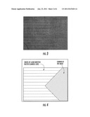 LASER PATTERNING USING A STRUCTURED OPTICAL ELEMENT AND FOCUSED BEAM diagram and image