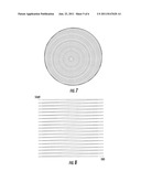 LASER PATTERNING USING A STRUCTURED OPTICAL ELEMENT AND FOCUSED BEAM diagram and image