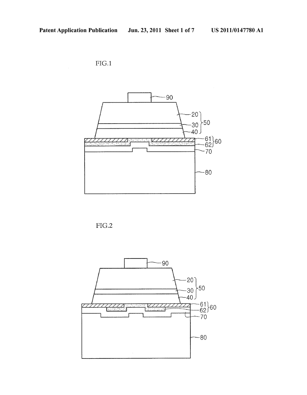 LIGHT EMITTING DEVICE AND METHOD OF MANUFACTURE - diagram, schematic, and image 02