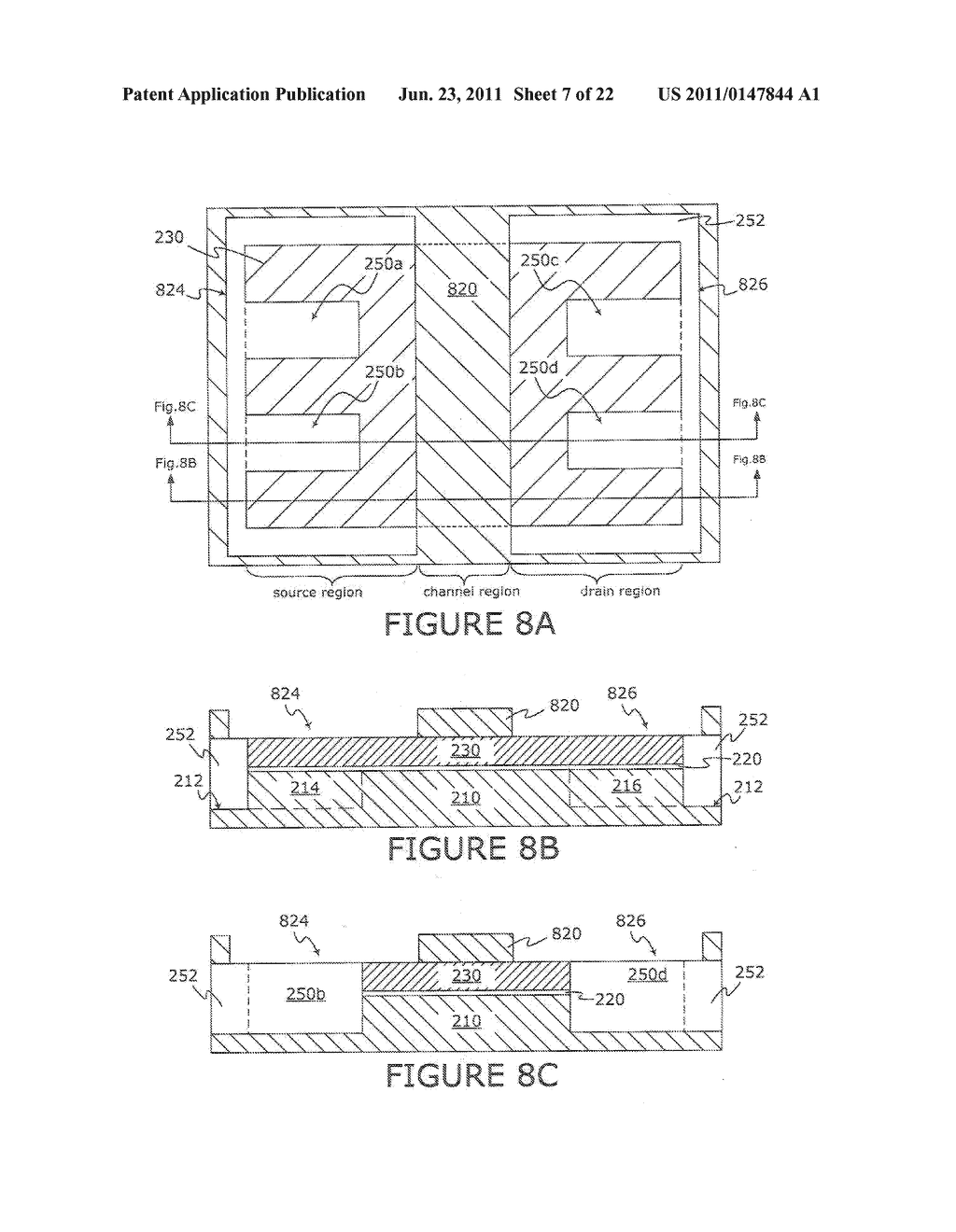 SEMICONDUCTOR DEVICE WITH REDUCED SURFACE FIELD EFFECT AND METHODS OF     FABRICATION THE SAME - diagram, schematic, and image 08