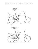 Foldable bicycle diagram and image