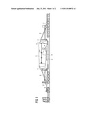 Arrangement for the transport of wind turbine components diagram and image