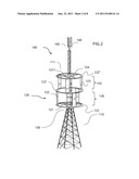 Antenna Mounted Wind Power Generator diagram and image