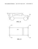 Vehicle with structural vent channels for blast energy and debris     dissipation diagram and image