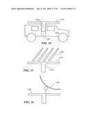 Vehicle with structural vent channels for blast energy and debris     dissipation diagram and image