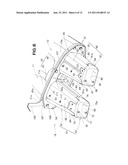 STRUCTURE FOR VEHICLE BODY FRONT PORTION diagram and image