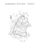 STRUCTURE FOR VEHICLE BODY FRONT PORTION diagram and image