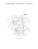 STRUCTURE FOR VEHICLE BODY FRONT PORTION diagram and image