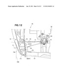 STRUCTURE FOR VEHICLE BODY FRONT PORTION diagram and image