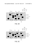 MULTILAYER CERAMIC SUBSTRATE AND PROBE BOARD USING PILLAR-TYPE CONDUCTOR     AND FABRICATING METHODS OF THE SAME diagram and image