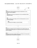 Identifying a characteristic of an individual utilizing facial recognition     and providing a display for the individual diagram and image