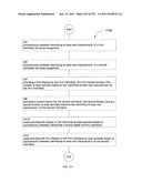 Identifying a characteristic of an individual utilizing facial recognition     and providing a display for the individual diagram and image