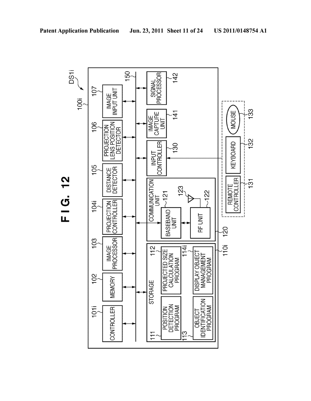 PROJECTION APPARATUS, DISPLAY APPARATUS, INFORMATION PROCESSING APPARATUS,     PROJECTION SYSTEM AND DISPLAY SYSTEM - diagram, schematic, and image 12