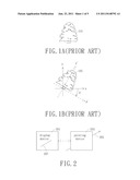 POINTING AND DISPLAY SYSTEM WITH DISPLAY TILT-ADJUSTING FUNCTION AND     ASSOCIATED ADJUSTING METHOD diagram and image