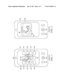 ELECTRONIC DEVICE AND METHOD FOR DISPLAYING A BACKGROUND SETTING TOGETHER     WITH ICONS AND/OR APPLICATION WINDOWS ON A DISPLAY SCREEN THEREOF diagram and image