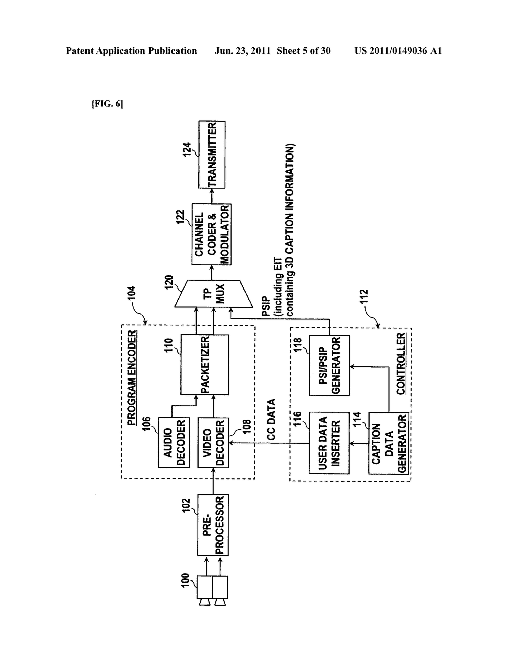 METHOD FOR DISPLAYING 3D CAPTION AND 3D DISPLAY APPARATUS FOR IMPLEMENTING     THE SAME - diagram, schematic, and image 06