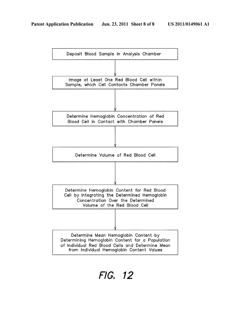 METHOD AND APPARATUS FOR IDENTIFYING RETICULOCYTES WITHIN A BLOOD SAMPLE - diagram, schematic, and image 09