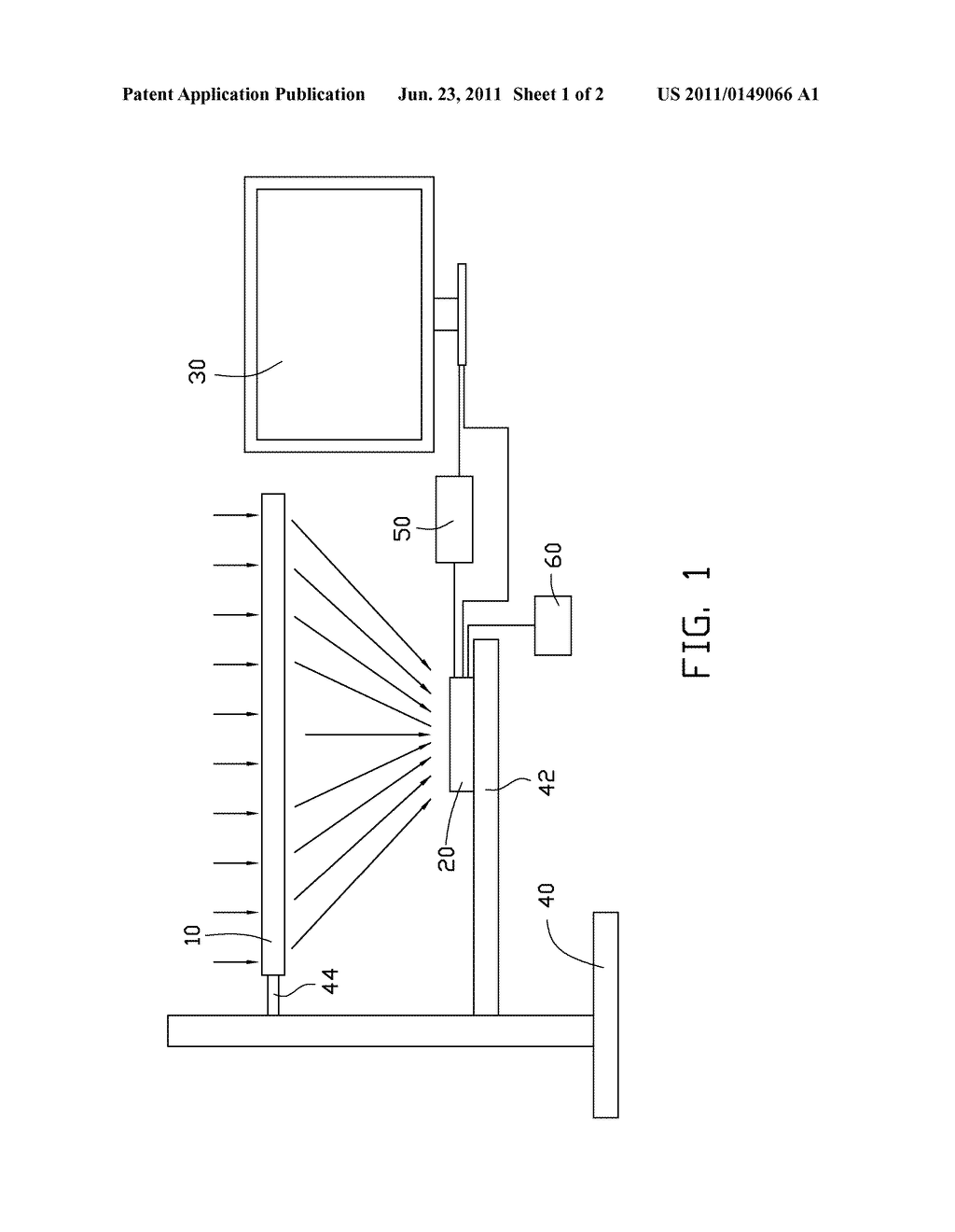 METHOD AND SYSTEM FOR EVALUATING LIGHT UNIFORMITY THROUGH AN OPTICAL LENS - diagram, schematic, and image 02