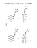 Anthraquinone dye-containing material, composition including the same,     camera including the same, and associated methods diagram and image