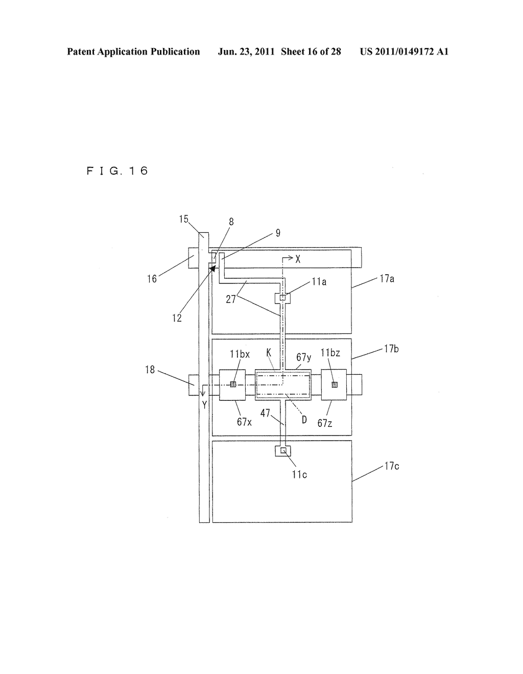 ACTIVE MATRIX SUBSTRATE, LIQUID CRYSTAL PANEL, LIQUID CRYSTAL DISPLAY     UNIT, LIQUID CRYSTAL DISPLAY DEVICE, TELEVISION RECEIVER, AND ACTIVE     MATRIX SUBSTRATE MANUFACTURING METHOD - diagram, schematic, and image 17