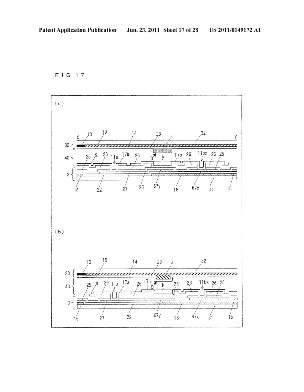 ACTIVE MATRIX SUBSTRATE, LIQUID CRYSTAL PANEL, LIQUID CRYSTAL DISPLAY     UNIT, LIQUID CRYSTAL DISPLAY DEVICE, TELEVISION RECEIVER, AND ACTIVE     MATRIX SUBSTRATE MANUFACTURING METHOD - diagram, schematic, and image 18