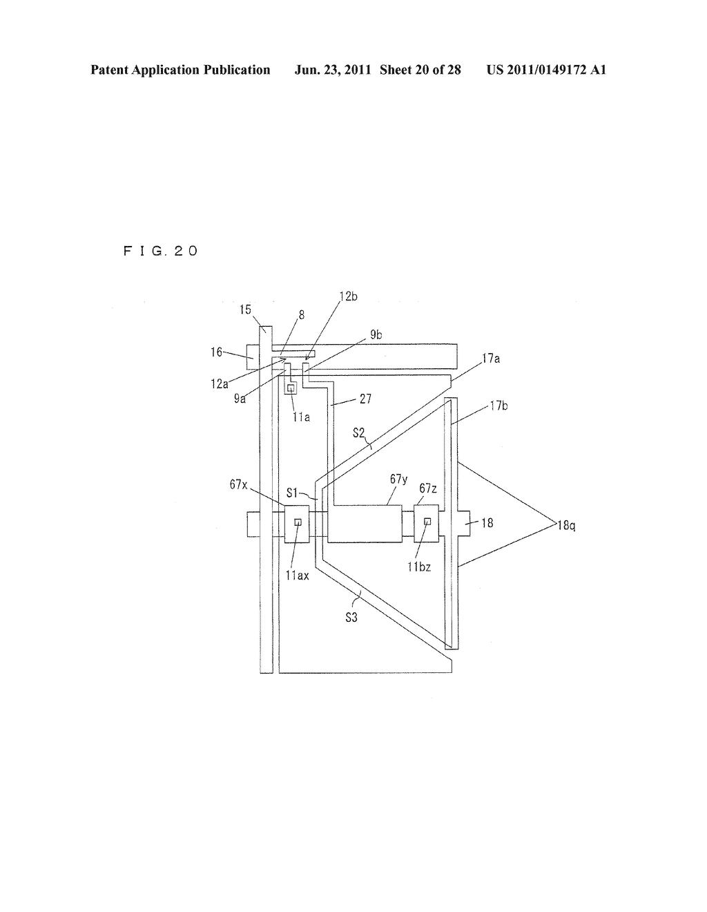 ACTIVE MATRIX SUBSTRATE, LIQUID CRYSTAL PANEL, LIQUID CRYSTAL DISPLAY     UNIT, LIQUID CRYSTAL DISPLAY DEVICE, TELEVISION RECEIVER, AND ACTIVE     MATRIX SUBSTRATE MANUFACTURING METHOD - diagram, schematic, and image 21