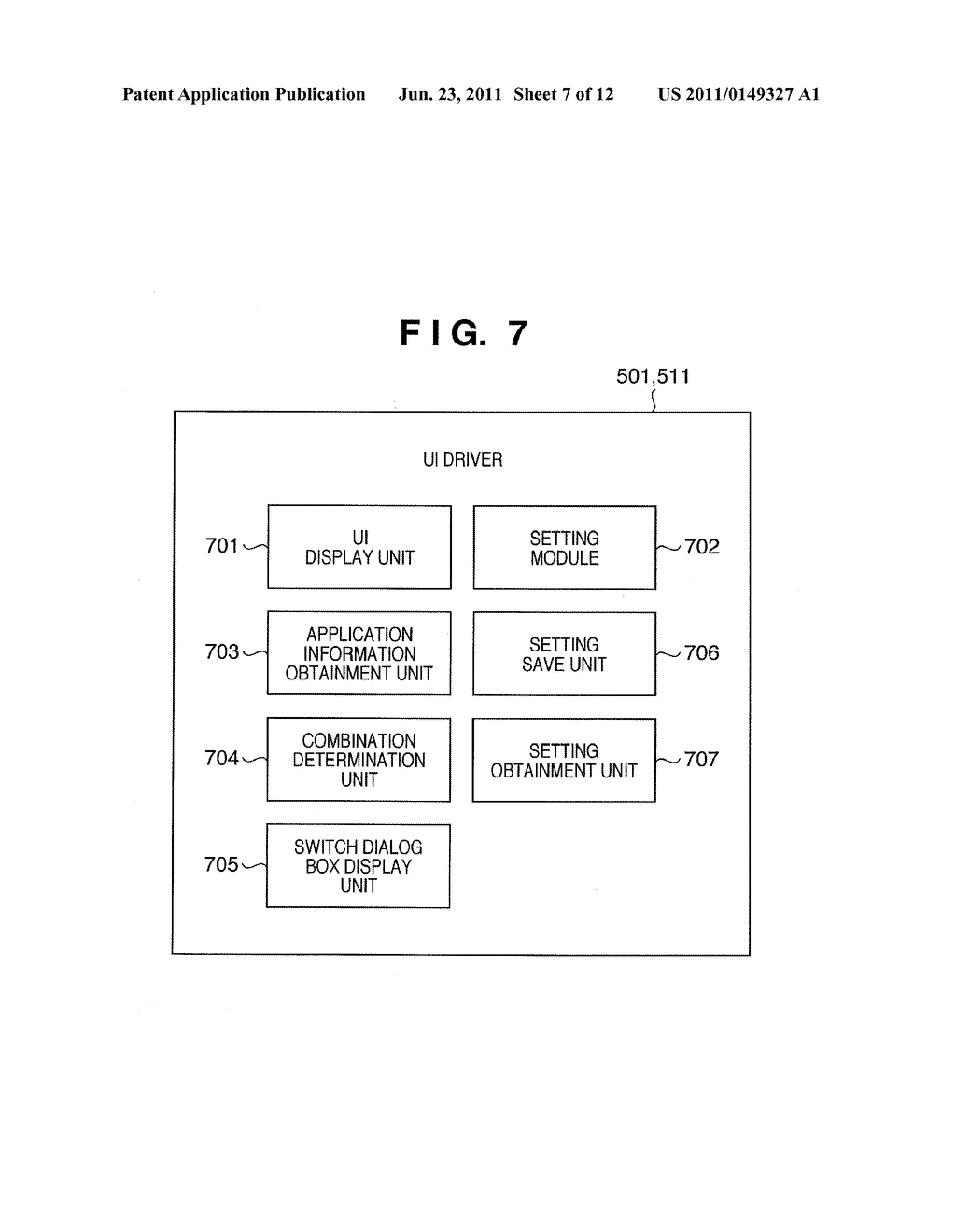 INFORMATION PROCESSING APPARATUS AND PRINT SETTING REFLECTION METHOD     PERTAINING TO AN INFORMATION PROCESSING APPARATUS - diagram, schematic, and image 08