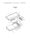 SLIDE TYPE ELECTRONIC APPARATUS diagram and image